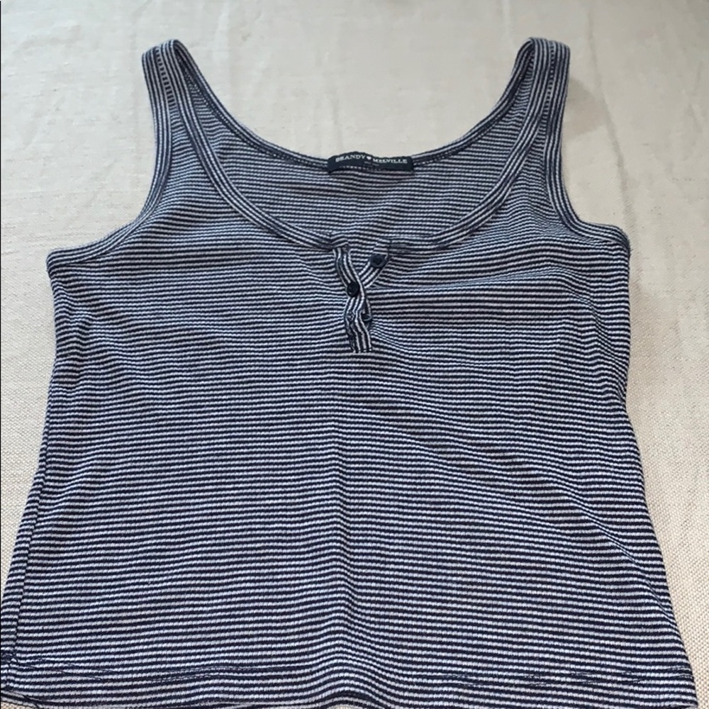 buttoned tank